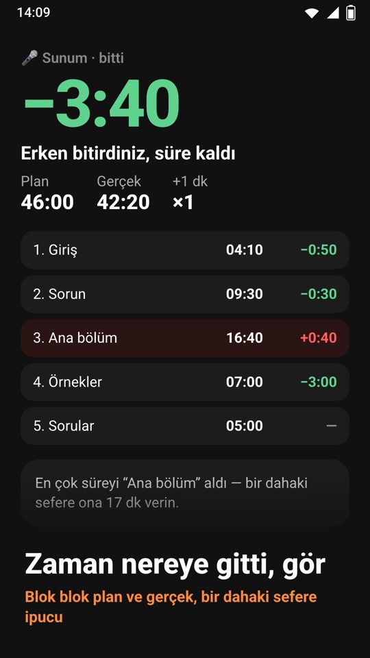 Chrono Blocks — Uygulamanın içi 6